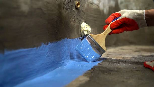 Commercial Basement Waterproofing project at a Pleasant Grove, OH business property by SJ Waterproofing Pros